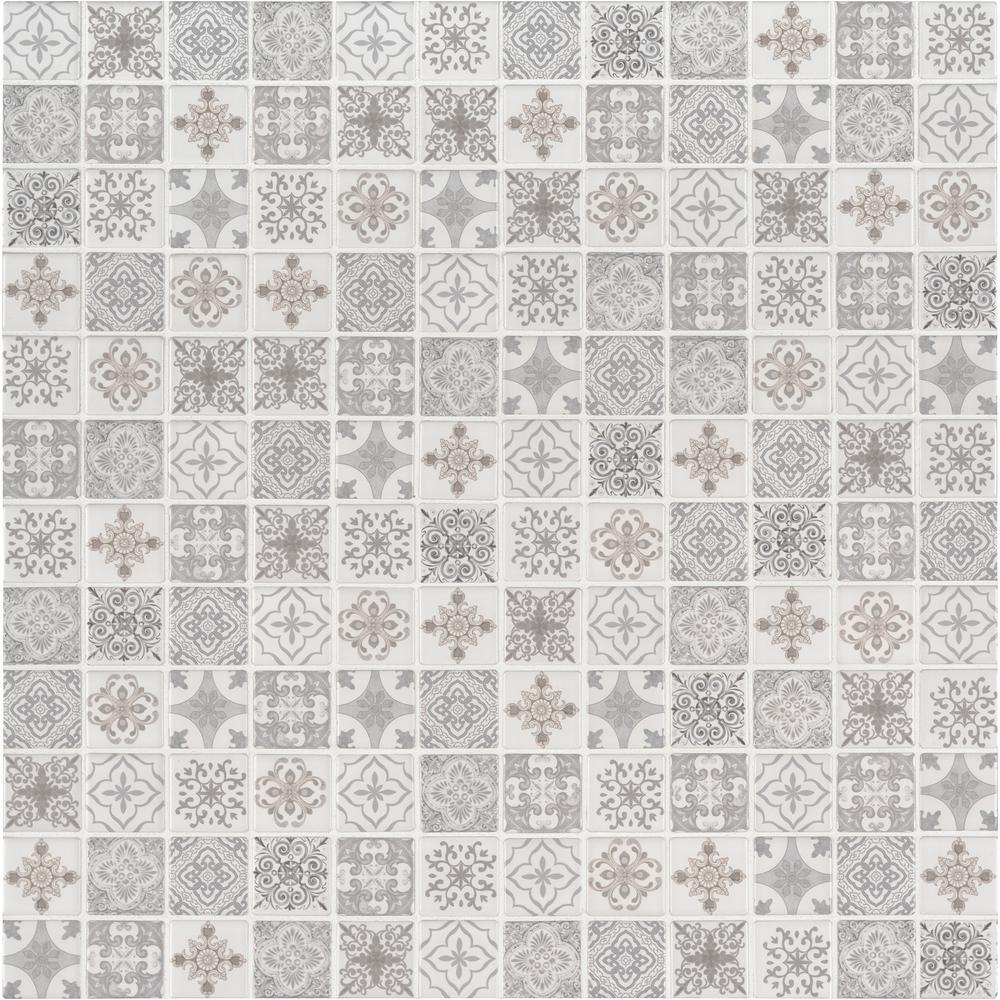 Zoudia 8 in. x 8 in. Matte Porcelain Floor and Wall Tile (5.33 sq. ft. / case) - Super Arbor