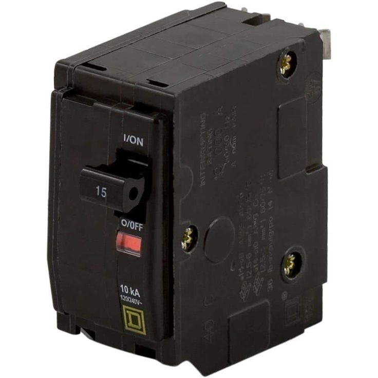 Square D QO 15 Amp 2-Pole Circuit Breaker