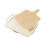 Pizza Stone Square with Spatula