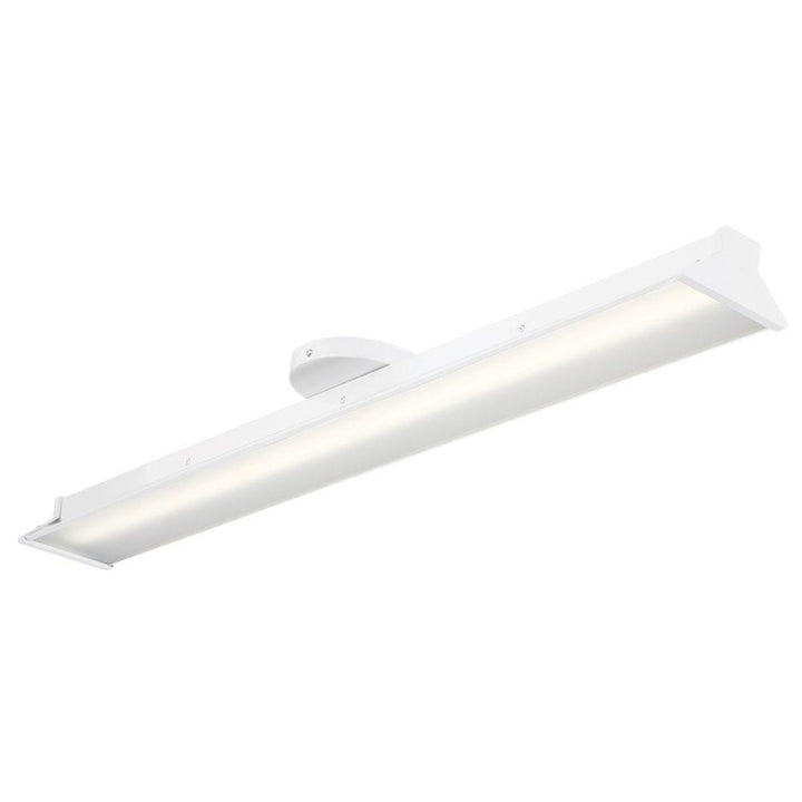 225-Watt Equivalent 3 ft. 3,000 Lumens Integrated LED White Wraparound Light Direct Wire Powered 4000K - Super Arbor