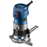 7 Amp 1-1/4 HP Variable Speed Fixed-Based Palm Corded Router Kit - Super Arbor