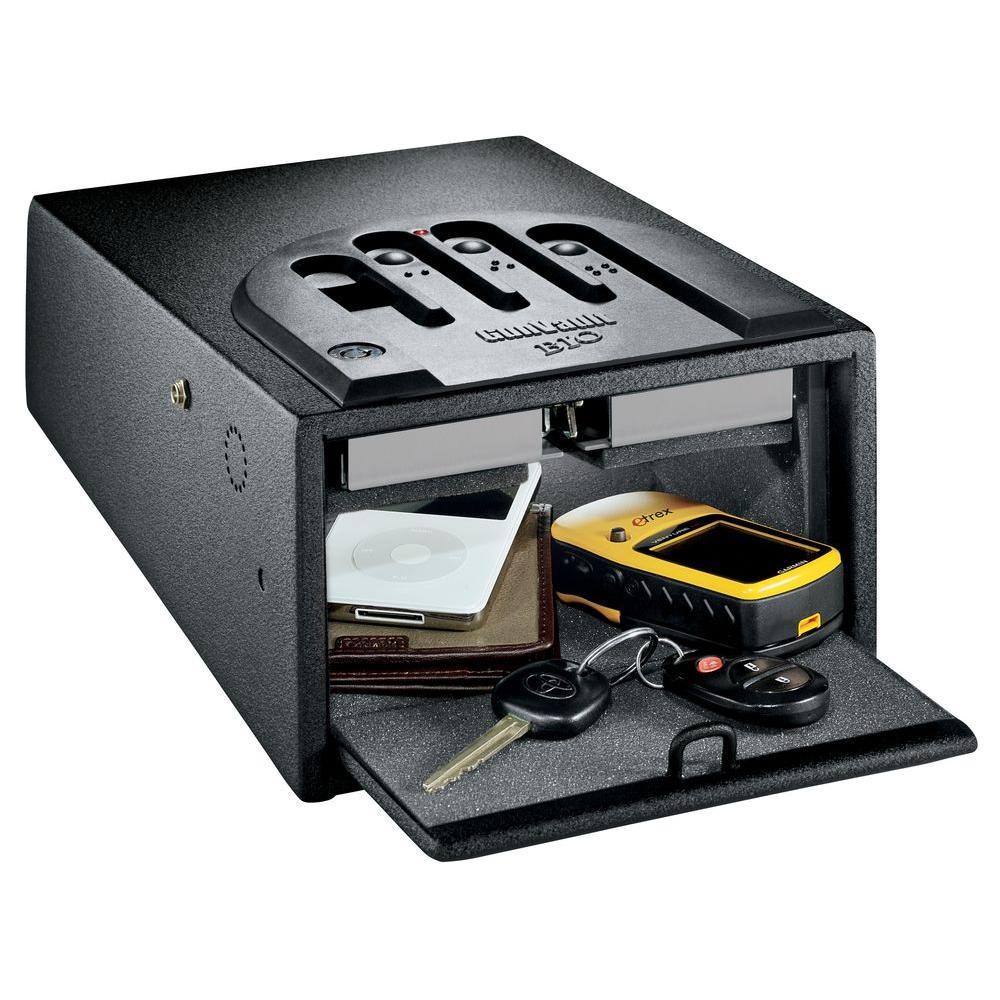 MiniVault Biometric Personal Security Handgun Safe with Fingerprint Reader - Super Arbor