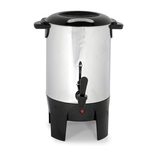 Better Chef 30-Cup Silver Commercial/Residential Coffee Urn