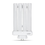 27-Watt Linear CFLNI PL Fluorescent Quad Tube 4-Pin Plug-in GX10Q-4 Base Compact CFL Light Bulb, Daylight 6500K (1-Bulb) - Super Arbor