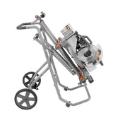 Universal Mobile Miter Saw Stand with Mounting Braces - Super Arbor