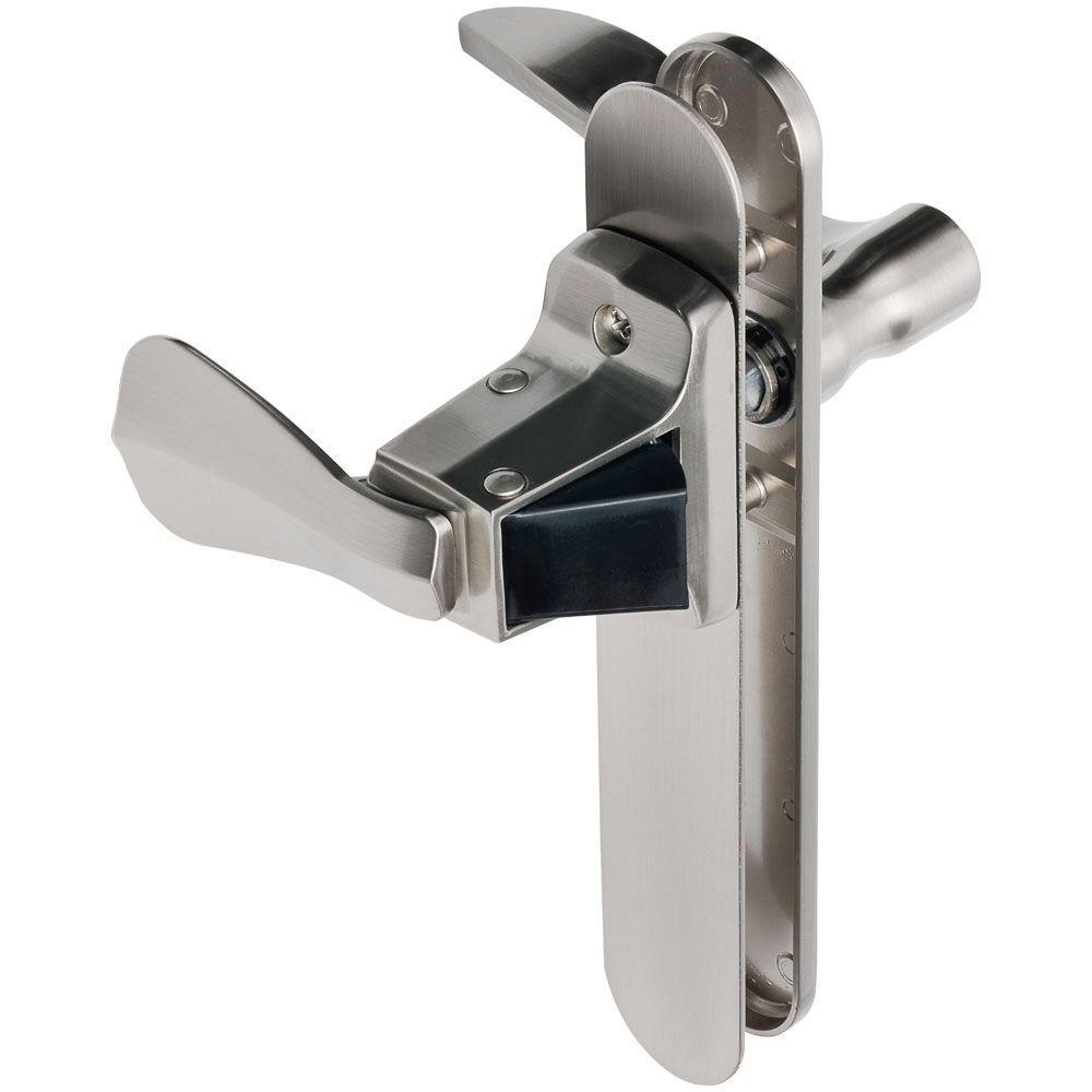 Satin Nickel Brighton Surface Mount Latch - Super Arbor