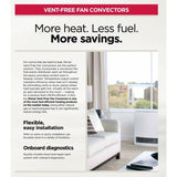 10,000 BTU Natural Gas Vent-Free Fan Convector - Super Arbor