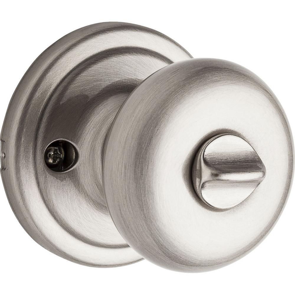 Hancock Satin Nickel Entry Door Knob Featuring SmartKey Security - Super Arbor