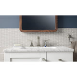 Truss 8 in. Widespread 2-Handle Bathroom Faucet in Vibrant Brushed Nickel - Super Arbor
