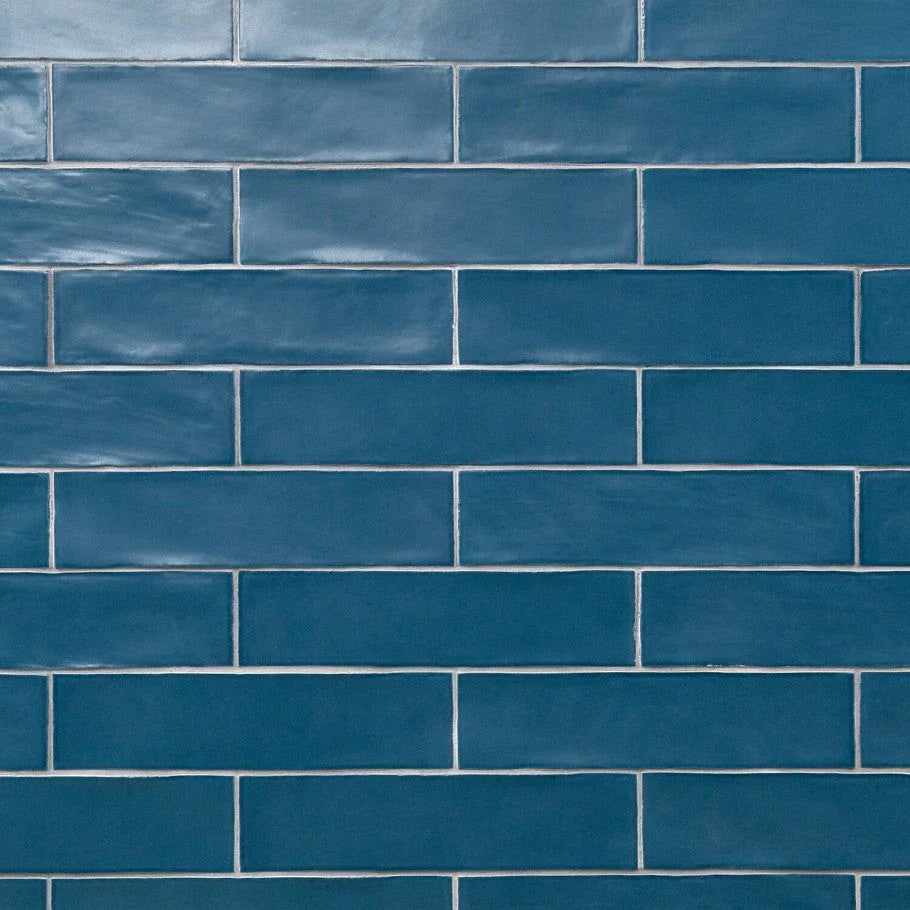 Bond Tile Baton Rouge Blue 3 in. x 12 in. Matte Ceramic Subway Wall Tile (22 Pieces 5.38 Sq. Ft. / Box)