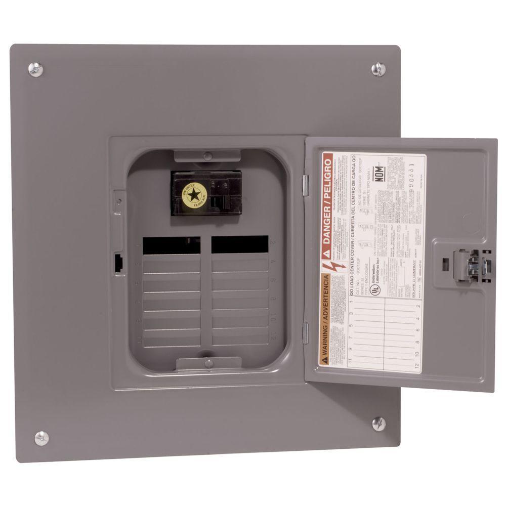QO 200 Amp 30-Space 40-Circuit Indoor Main Breaker Plug-On Neutral Load Center with Cover - Super Arbor