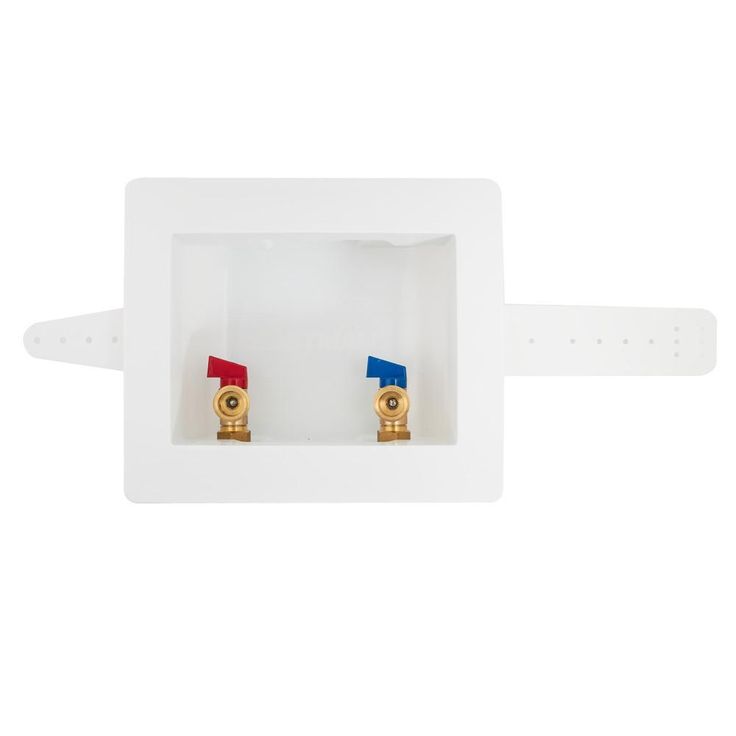 1/2 in. PEX Center Drain Washing Machine Outlet Box