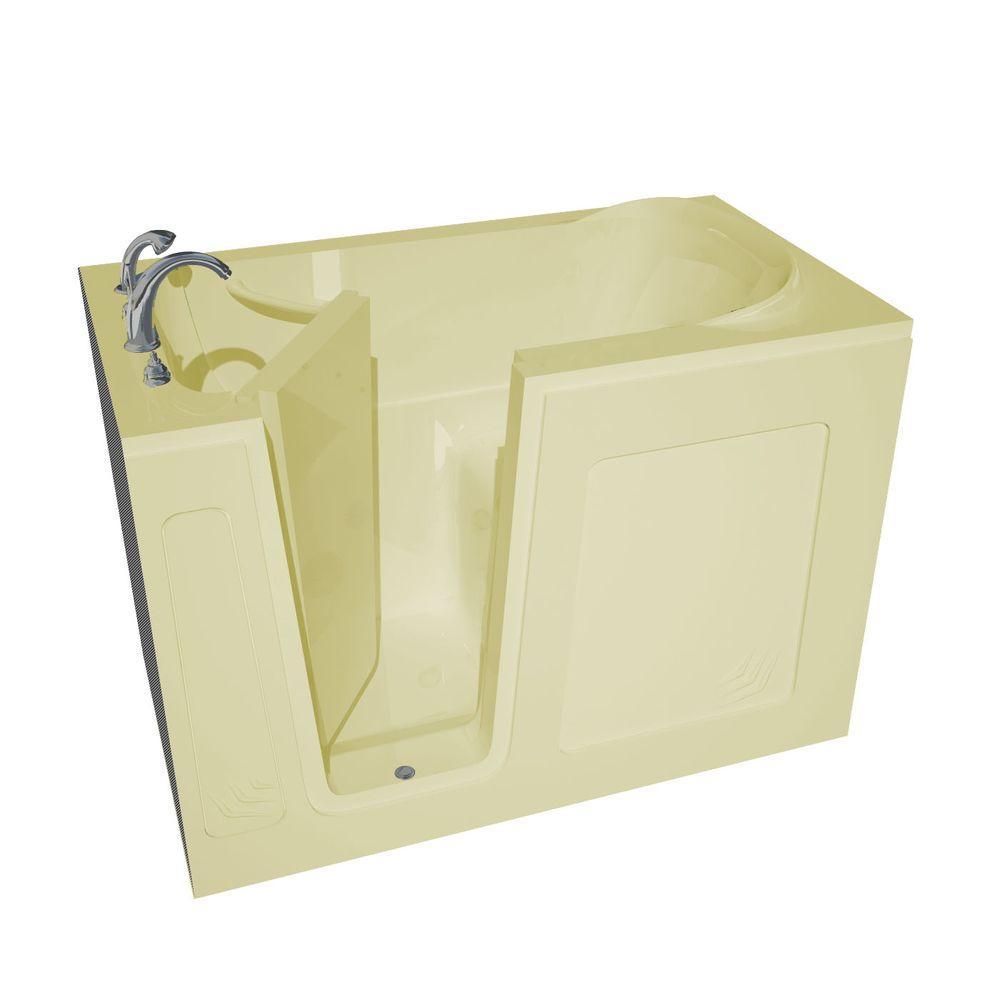 HD Series 30 in. x 54 in. Left Drain Quick Fill Walk-In Soaking Bathtub in White - Super Arbor