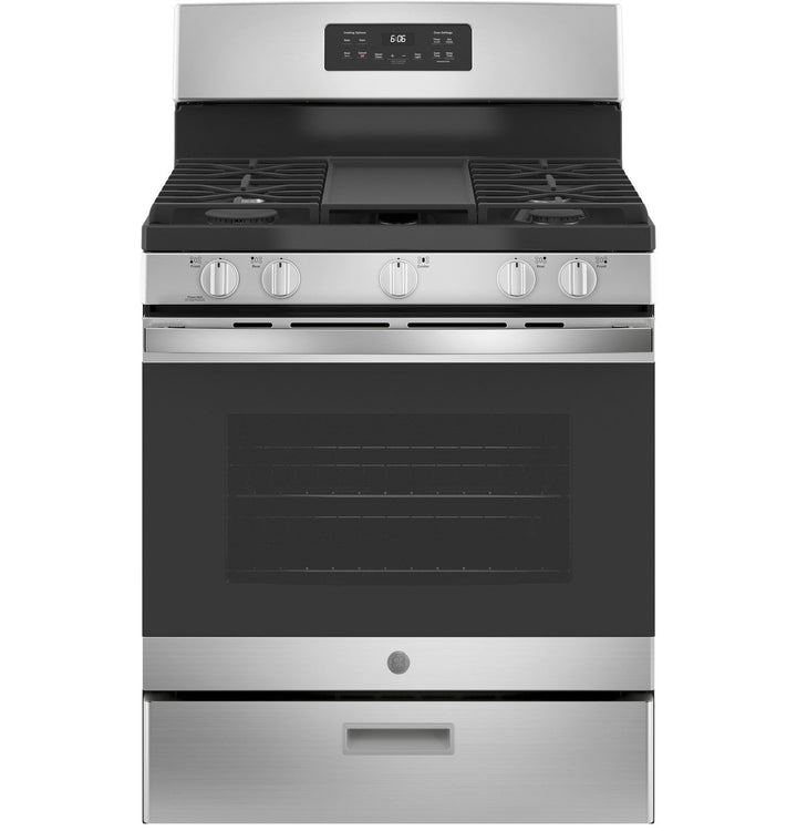 GE 30 in. 5.0 cu. ft. Gas Range in Stainless Steel