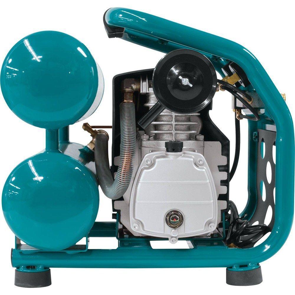4.2 Gal. 2.5 HP Portable Electrical 2-Stack Air Compressor - Super Arbor