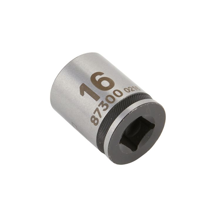 Kobalt Universal Metric 3/8-in Drive Spline 16mm Shallow Socket