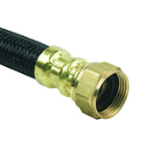 3/4 in. FIP x 3/4 in. FIP x 15 in. Polymer Braided Water Heater Connector (0.57 in. I.D.) - Super Arbor