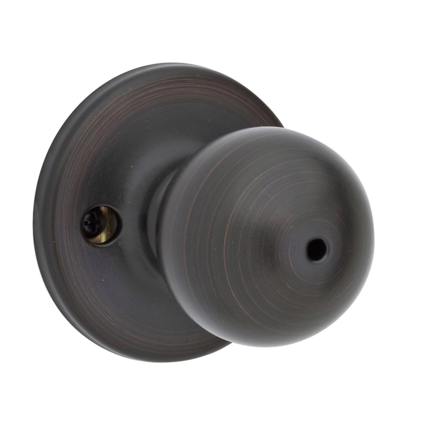 Kwikset Polo Venetian Bronze Privacy Knob, Universal Handing