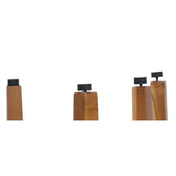 EarthyTeak Oasis 12 in. 3-Tier Teak Corner Shelf - Super Arbor