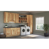Hampton Assembled 24 x 34.5 x 21 in. Bathroom Vanity Base Cabinet in Natural Hickory