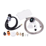 Eccotemp L5 1.5 GPM Portable 37,500 BTU Liquid Propane Outdoor Tankless Water Heater with Flojet Water Pump - Super Arbor