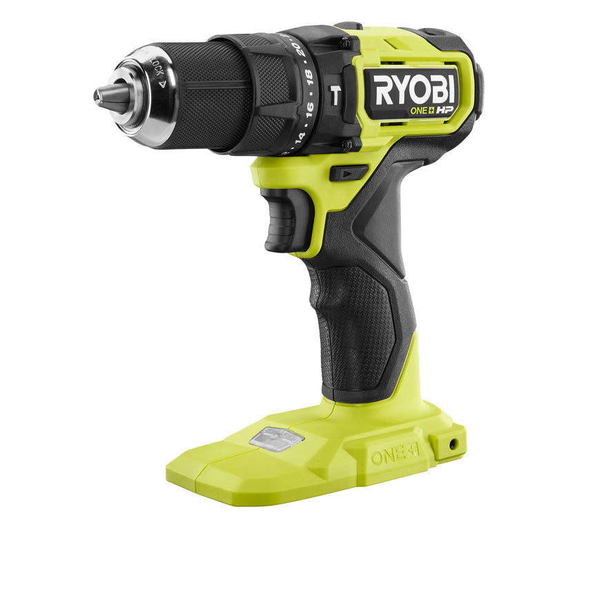 18-Volt ONE+ Cordless 1/2 in. Hammer Drill/Driver with 1.5 Ah Compact Lithium-Ion Battery