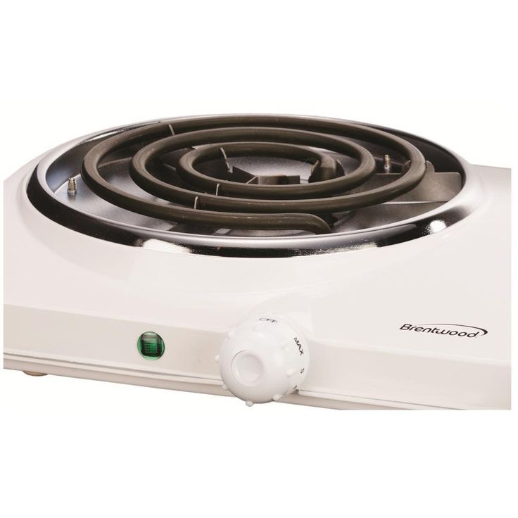 2-Burner 12 in. White Hot Plate with Temperature Control