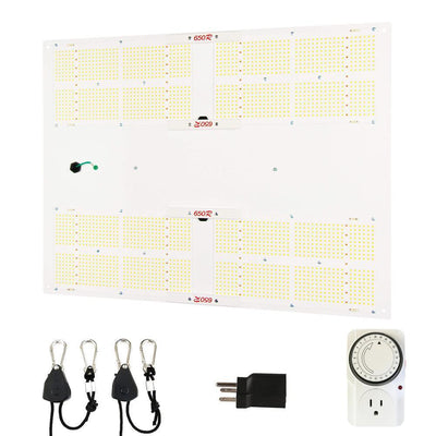 1000-Watt DE Equivalent Commercial Indoor Horticulture LED Plant Grow Light Fixture Daylight 3250K - Super Arbor