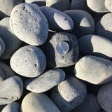 Butler Arts 2 in. to 3 in. Black Mexican Beach Pebble (2200 lb. Contractor Super Sack)