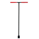 36 in. Solid Steel Water Meter Valve Key with Grips - Super Arbor