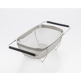 11 in. Over The Sink Mesh Strainer with Extendable Handles