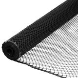 Everbilt 3/4 in. Mesh 3 ft. x 25 ft. Black Plastic Poultry Netting