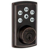Z-Wave SmartCode 888 Venetian Bronze Single Cylinder Electronic Deadbolt Featuring SmartKey Security - Super Arbor