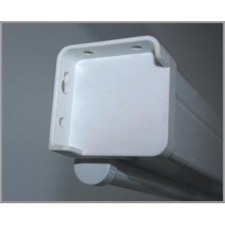 ProHT 84 in. Manual Projection Screen with White Frame - Super Arbor