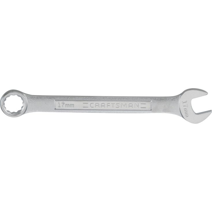 Craftsman 17mm Metric Combination Wrench, 12 Point, 8.3 in. Length