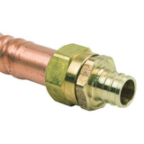 3/4 in. FIP/MIP x 3/4 in. PEX Barb x 18 in. Copper Water Heater Connector (7/8 in. O.D.) - Super Arbor