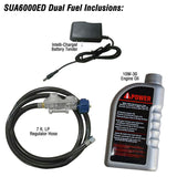 A-iPower 6000-Watt Dual Fuel Powered Electric Start Portable Generator