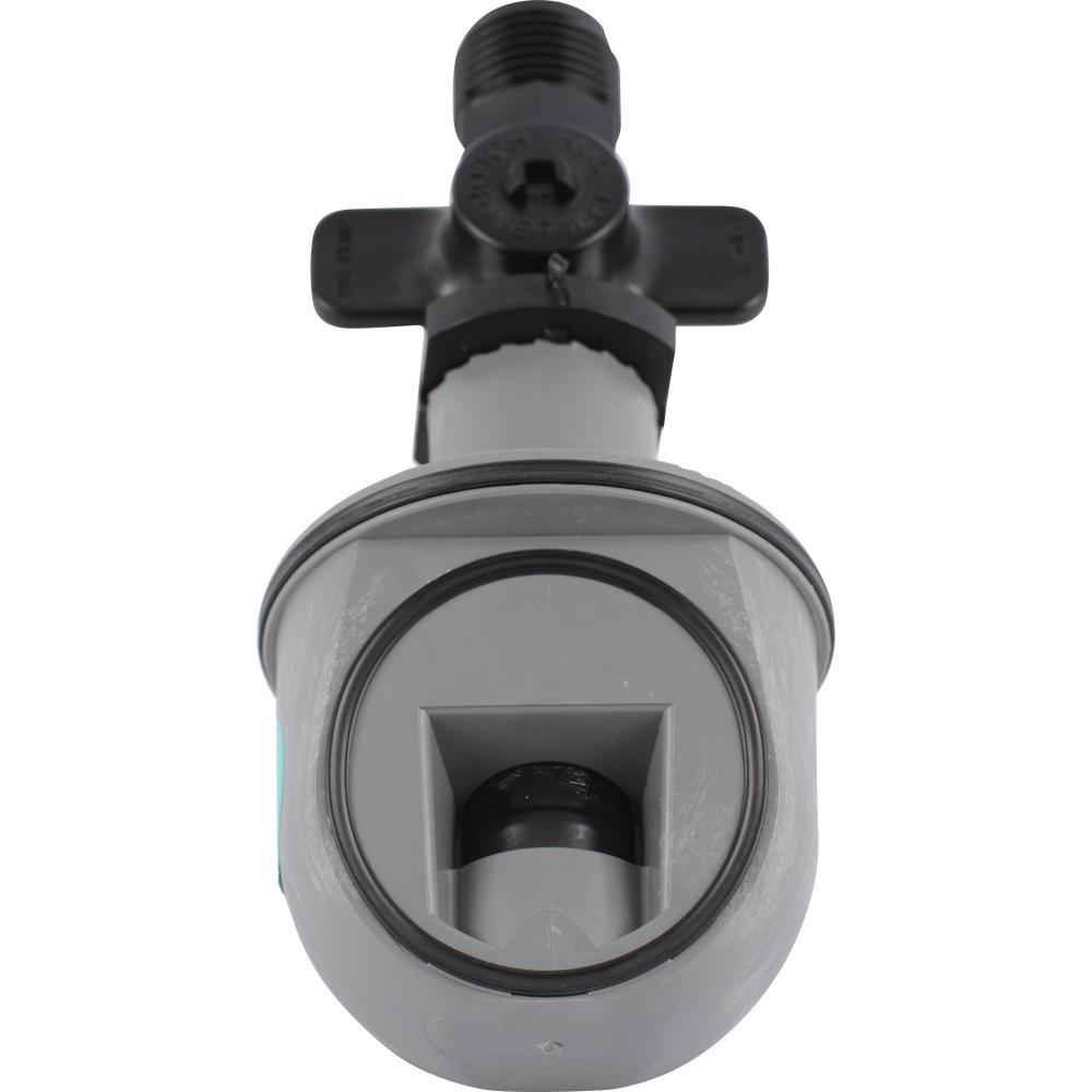 Testrite 2 in. PVC Schedule 40 Test Plug with Valve Fitting - Super Arbor