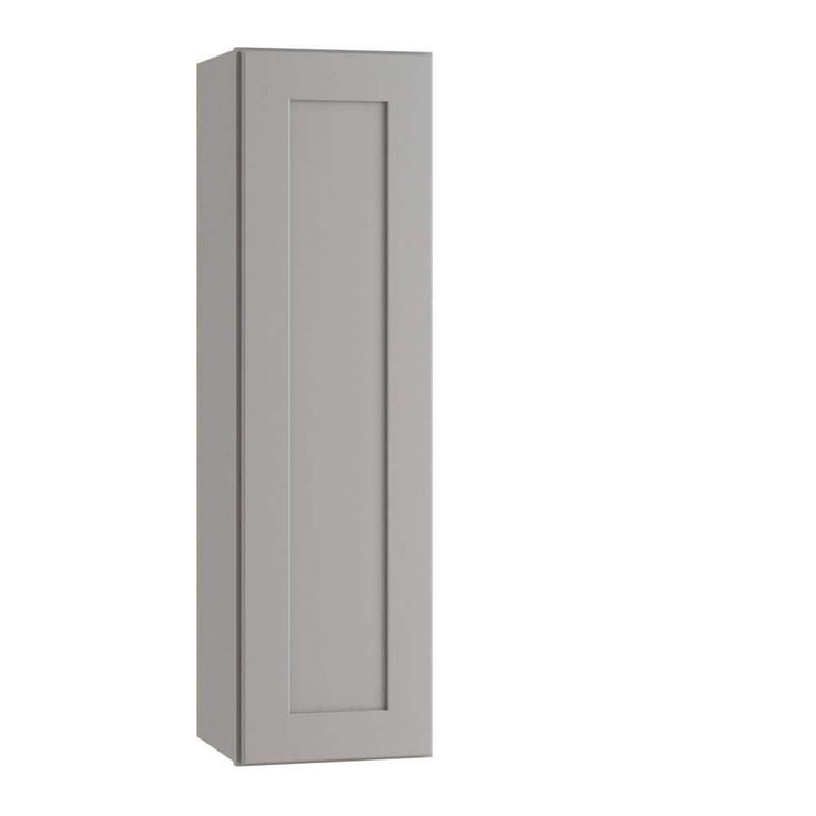 Home Decorators Collection Newport 21 in. W x 12 in. D x 36 in. H Assembled Plywood Wall Kitchen Cabinet in Pearl Gray with Soft Close