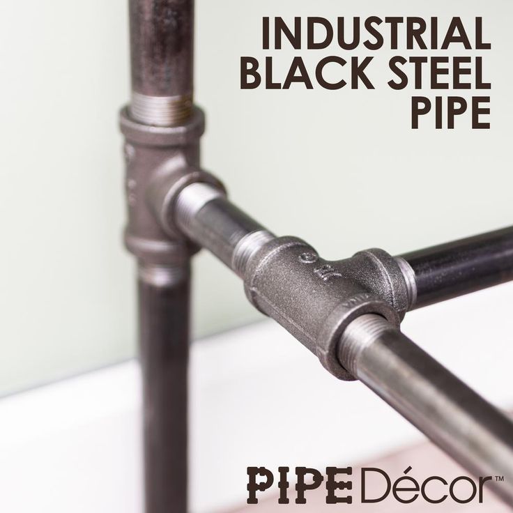 3/4 in. Black Steel Pipe 3.5 ft. L x 28.5 in. H  