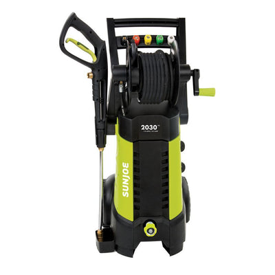 Sun Joe 2030 Max PSI 1.76 GPM 14.5 Amp Electric Pressure Washer with Hose Reel - Super Arbor