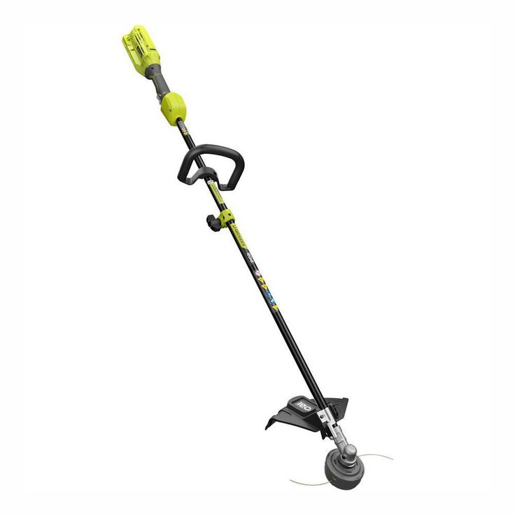 RYOBI 20 in. 40-Volt Lithium-Ion Brushless Cordless Battery Walk Behind Push Lawn Mower & Trimmer w/6.0 Ah Battery & Charger