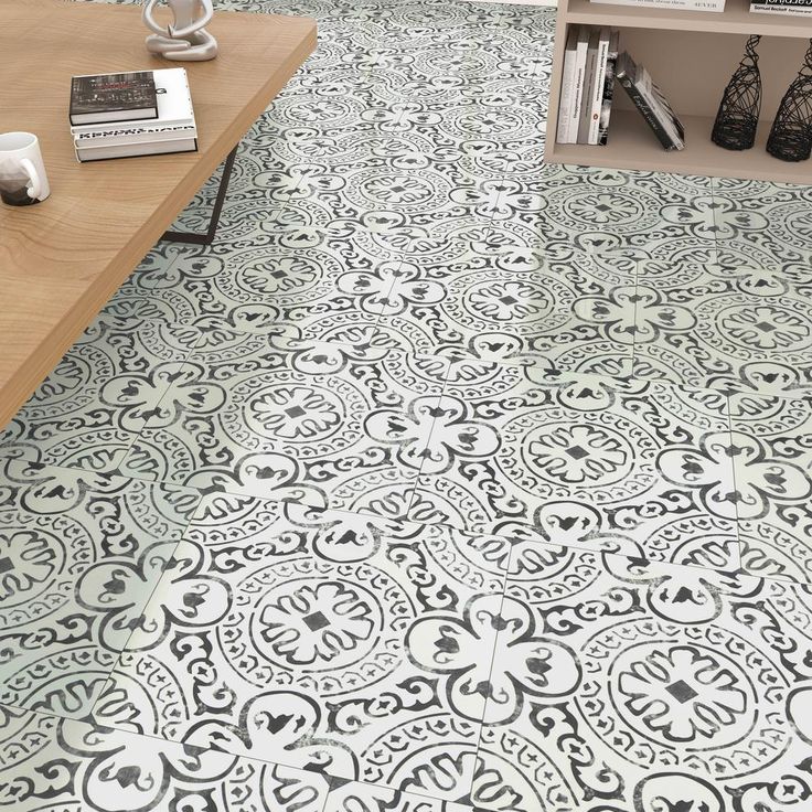Home Decorators Collection Frosty Shadow 18 in. x 18 in. Luxury Vinyl Tile Flooring (22.76 sq. ft./case)