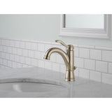 Porter Single Hole Single-Handle Bathroom Faucet in Brushed Nickel - Super Arbor