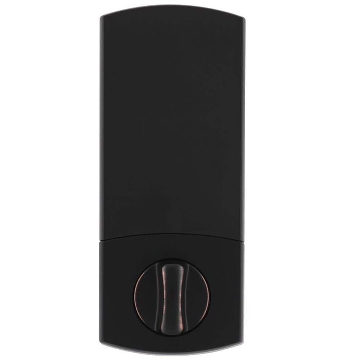 Defiant Hubspace Aged Bronze Square Biometric Fingerprint Electronic Touchpad Deadbolt