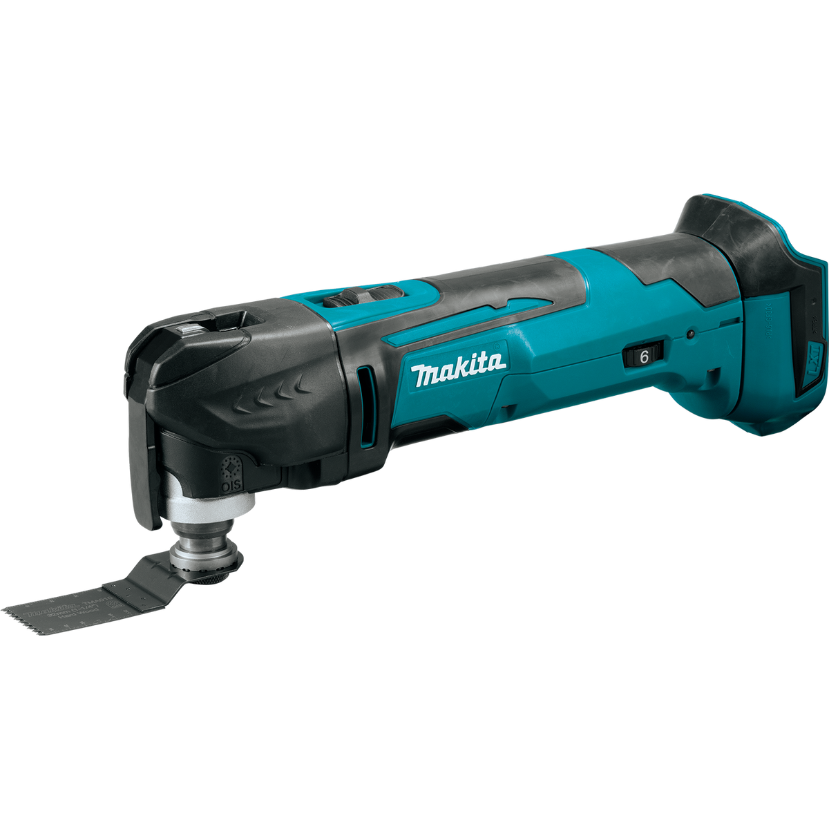 Makita 18V LXT Lithium‑Ion Cordless Variable Speed Oscillating Multi‑Tool, Tool‑Only (XMT03Z) with Blade and Accessory Adapters