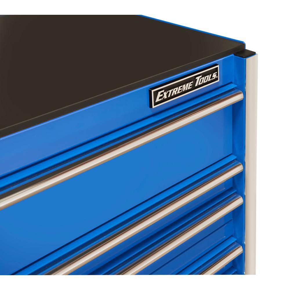 THD Series 72 in. 16-Drawer Roller Cabinet Tool Chest, Blue - Super Arbor