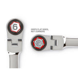 1/4-1 in. Flex-Head Ratcheting Combination Wrench Set (13-Piece) - Super Arbor