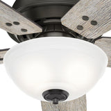 Reveille 60 in. LED Indoor Noble Bronze Ceiling Fan with Light and Remote