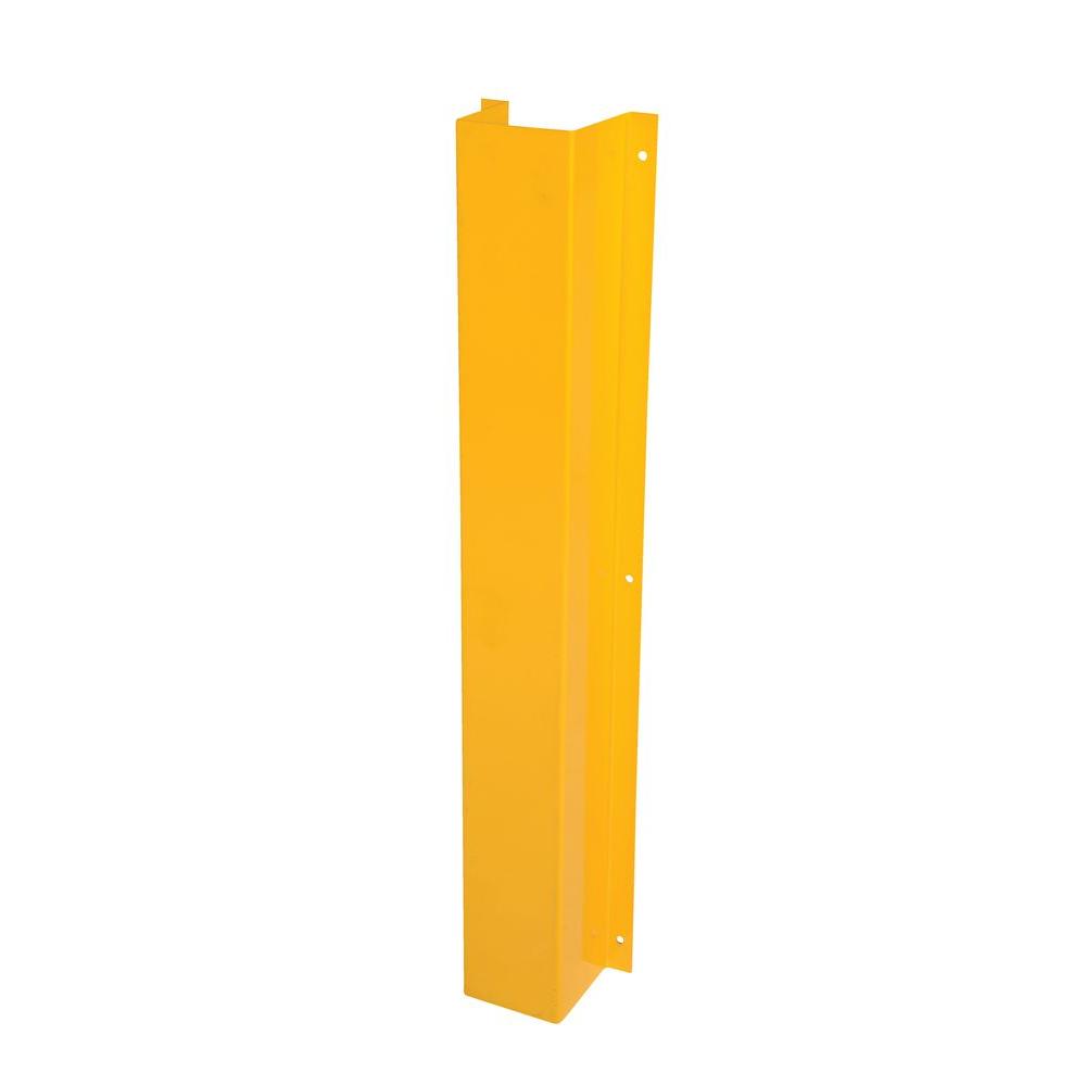 4 ft. Yellow Bolt-on Gutter Guard Cover Protector for Steel-Pipe and Downspout